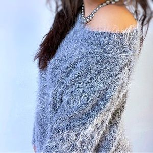 Oversized, Fuzzy Sweater